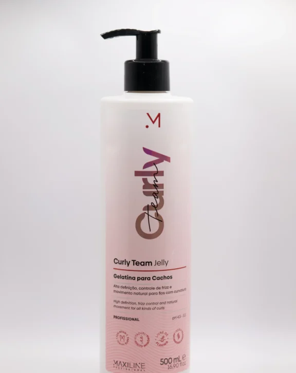 GELATINA PARA CACHOS - CURLY TEAM JELLY - 500mL - Maxiline