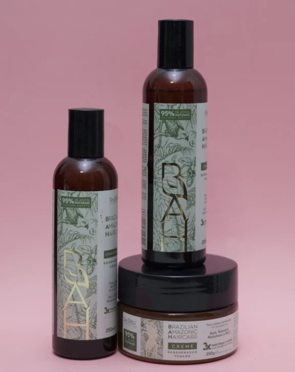 KIT BAH - Shampoo + Condicionador + Creme - De Sirius